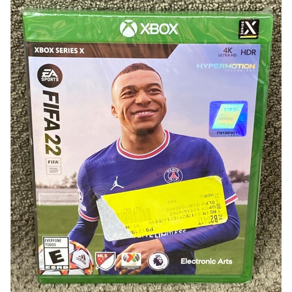 FIFA 22 Microsoft Xbox Series X|S Brand New Sealed Kylian Mbappe